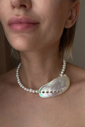 Collar de Concha Natural Estilo Océano