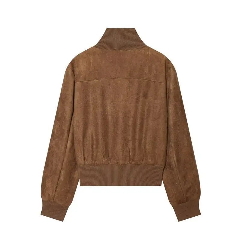 Chaqueta bomber Natalie de ante sintético