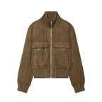 Chaqueta bomber Natalie de ante sintético
