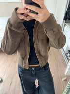 Chaqueta bomber Natalie de ante sintético
