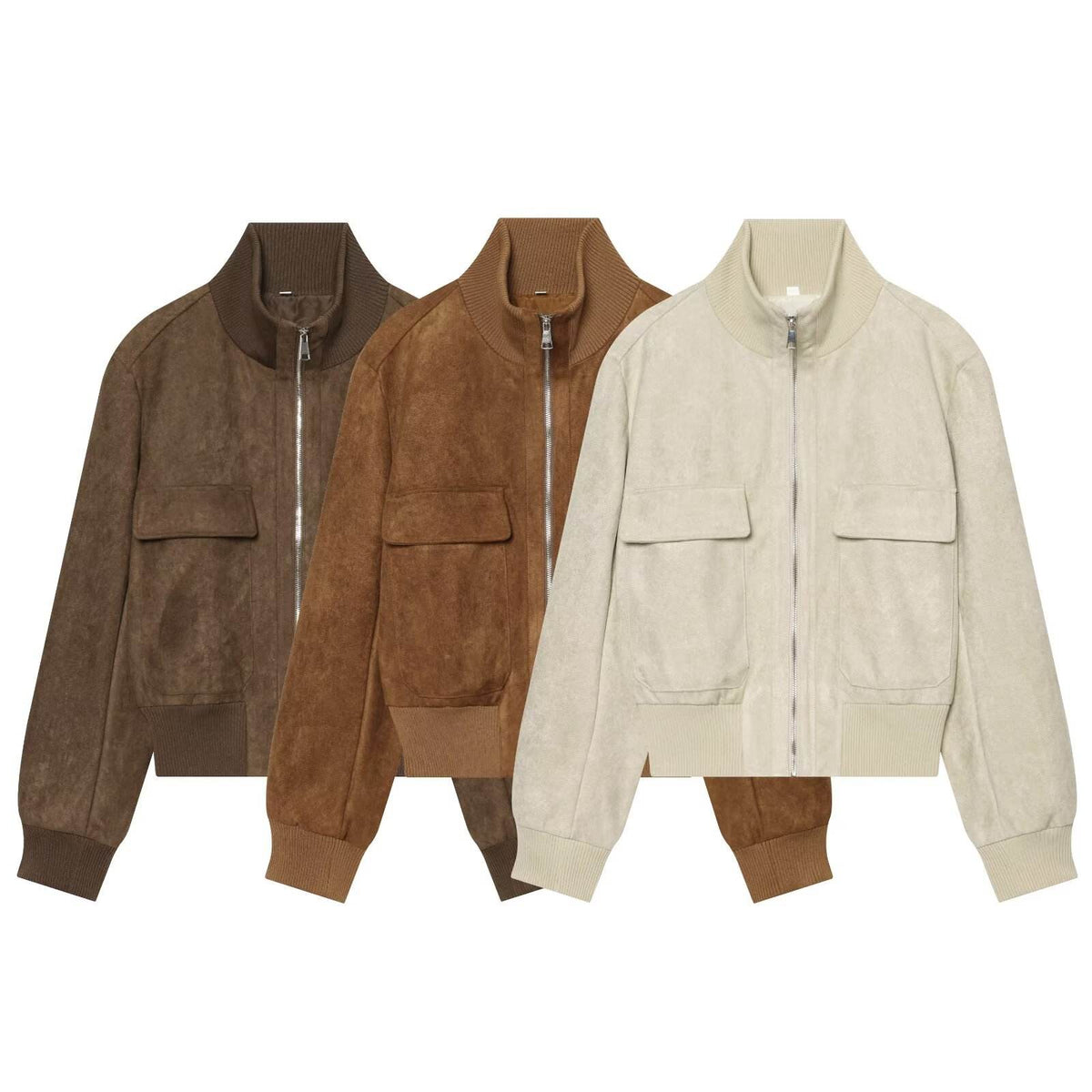 Chaqueta bomber Natalie de ante sintético