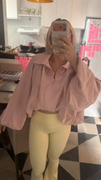 Chaqueta corta Sandra con mangas globo
