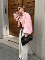 Chaqueta corta Sandra con mangas globo