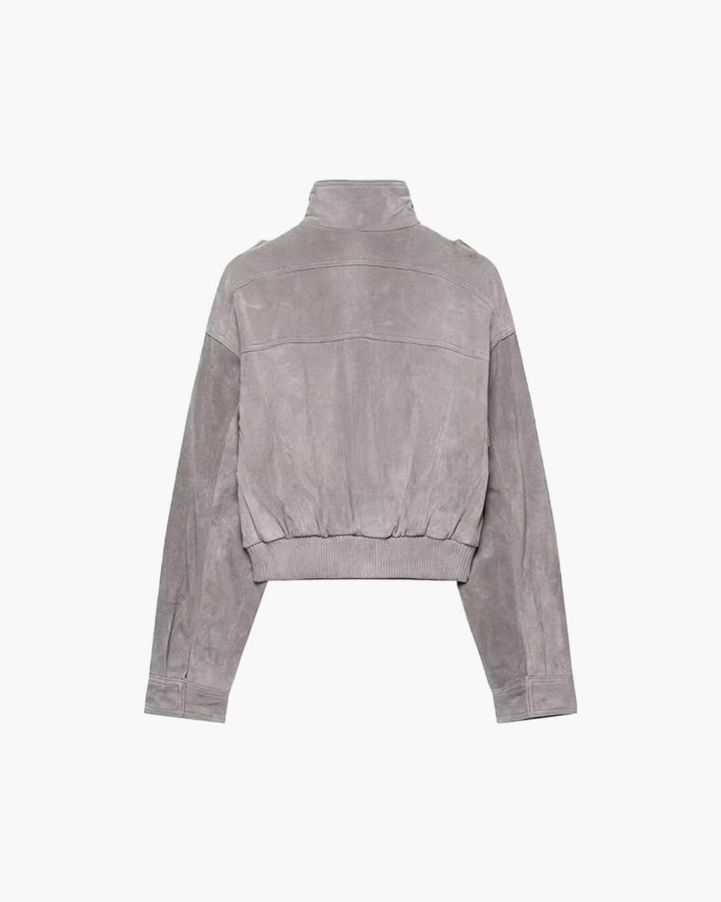 Chaqueta Evelyn de Antelina Sintética Corta