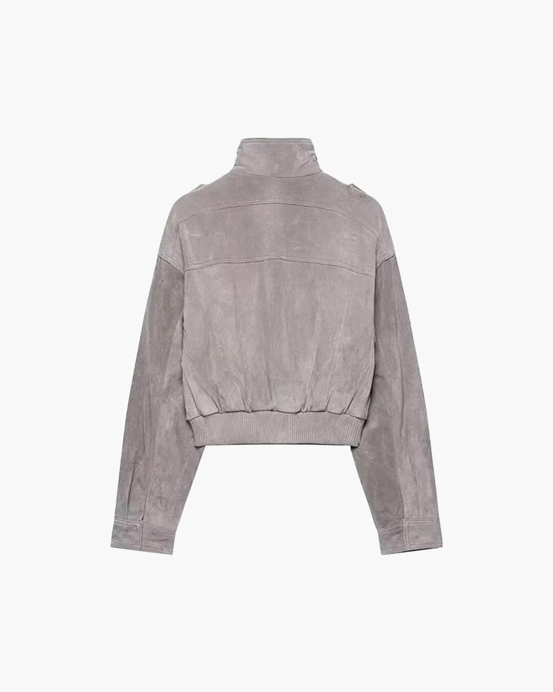 Chaqueta Evelyn de Antelina Sintética Corta
