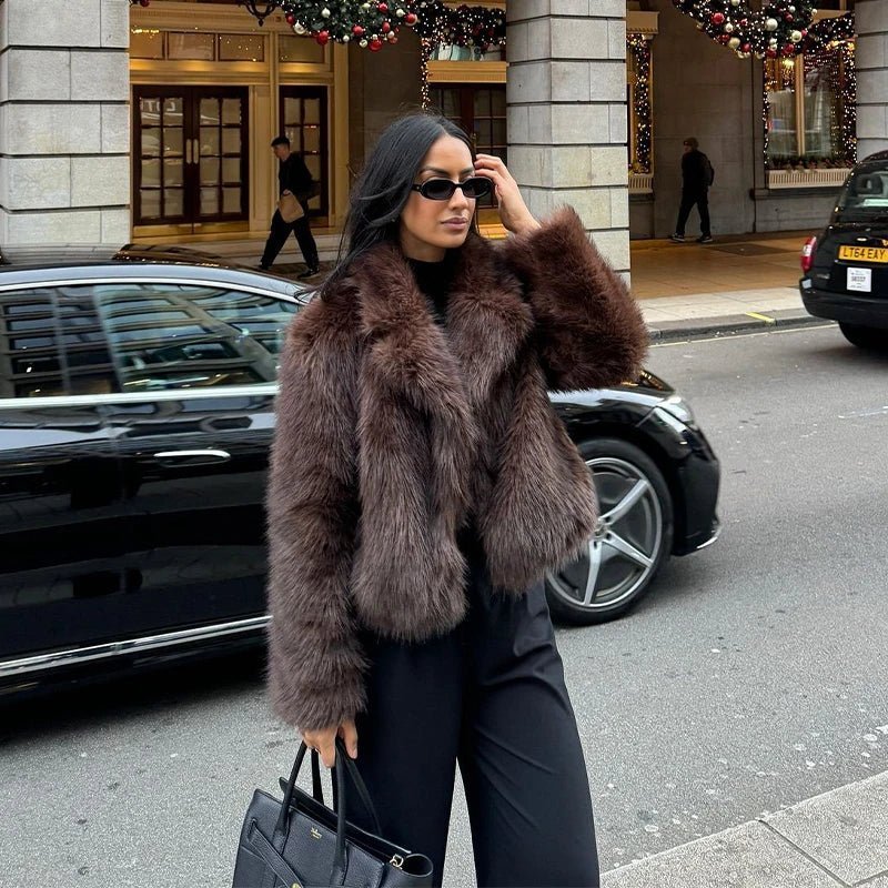 Marian faux fur coat