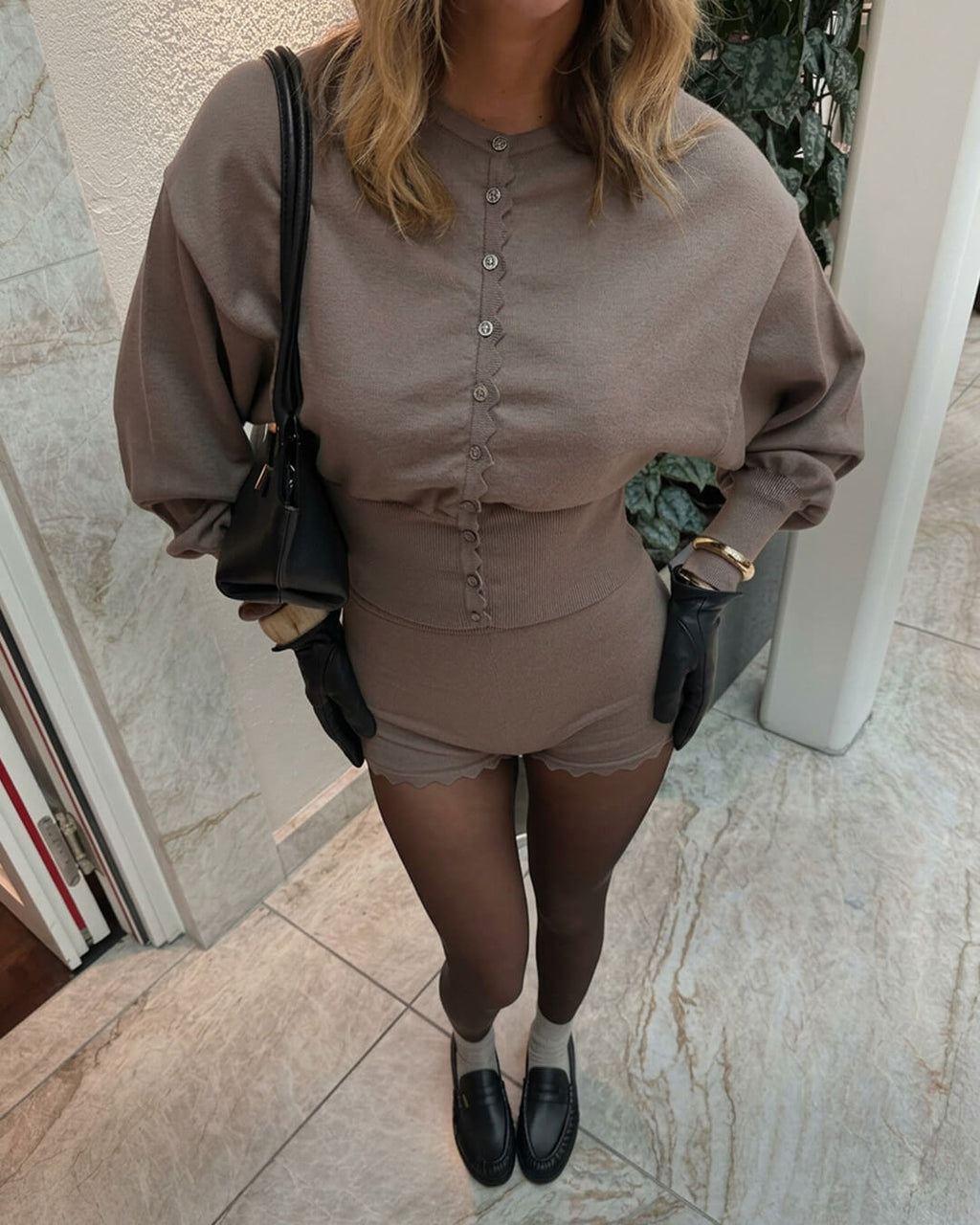 Conjunto de Dos Piezas Ellen Acanalado