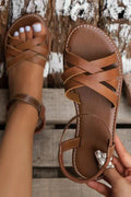 Sandalias Planas de Playa Estilo Coreano