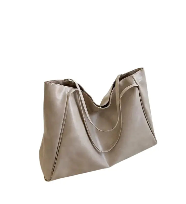 DALIA - Bolso Bandolera de Piel de Tendencia Café