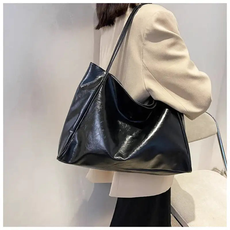 DALIA - Bolso Bandolera de Piel de Tendencia Café