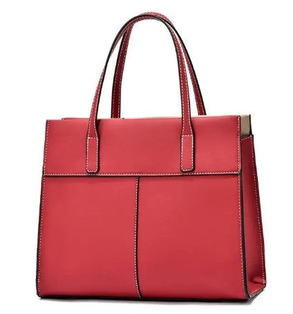 DÉMÉTER - Bolso Grande con Bandolera de Cuero