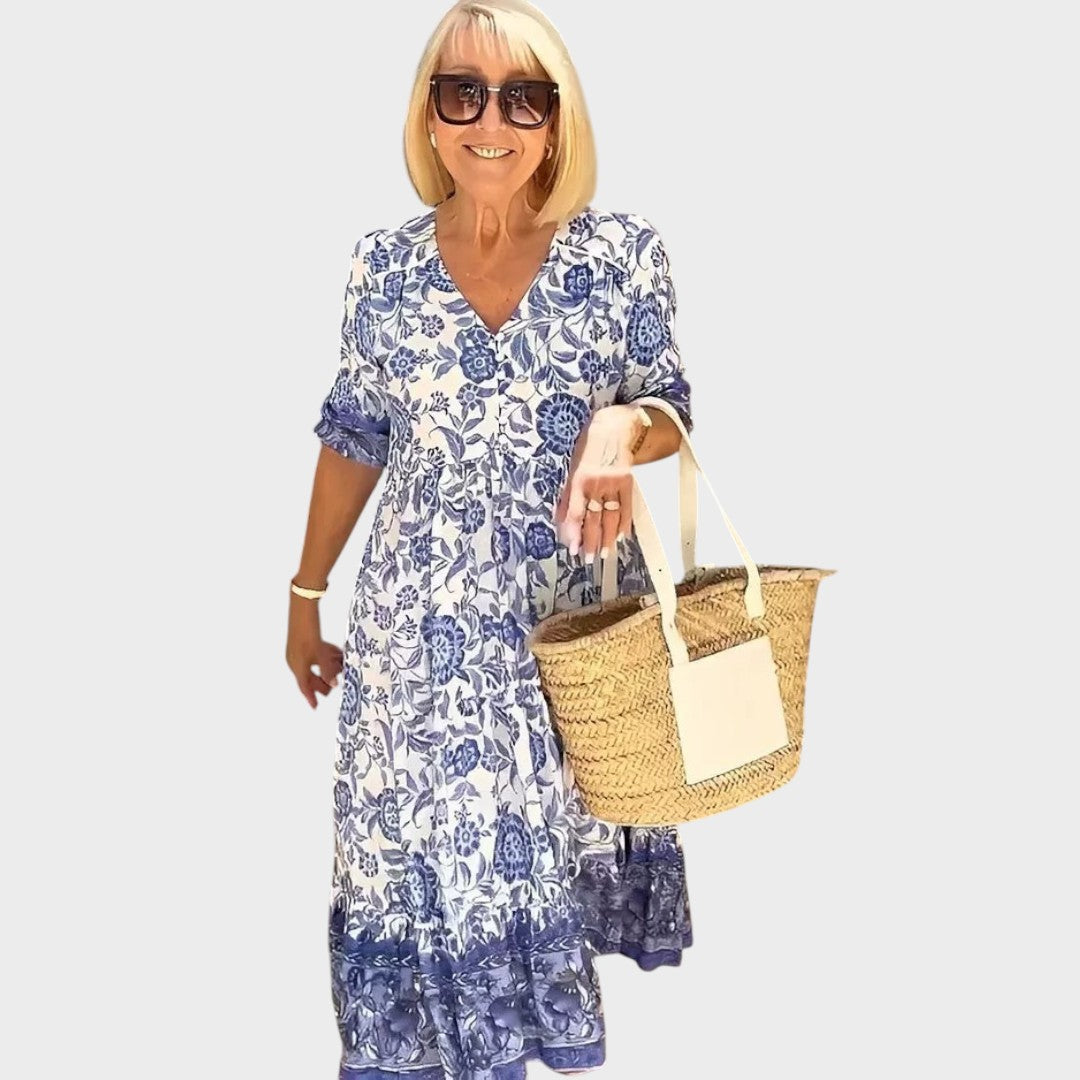 Lia | Elegant Floral Dress