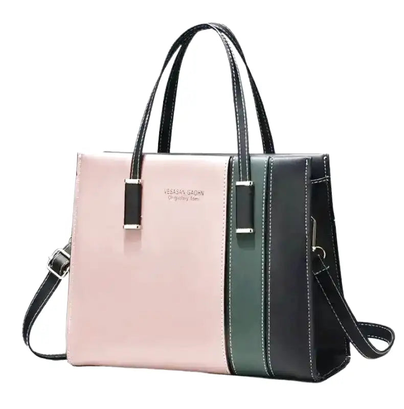 DÉMÉTER - Bolso Grande con Bandolera de Cuero