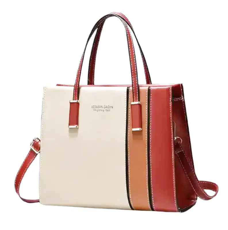 DÉMÉTER - Bolso Grande con Bandolera de Cuero