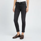 Hivy - Mocasines Mujer Flexible Detalle de Bocado Plateado