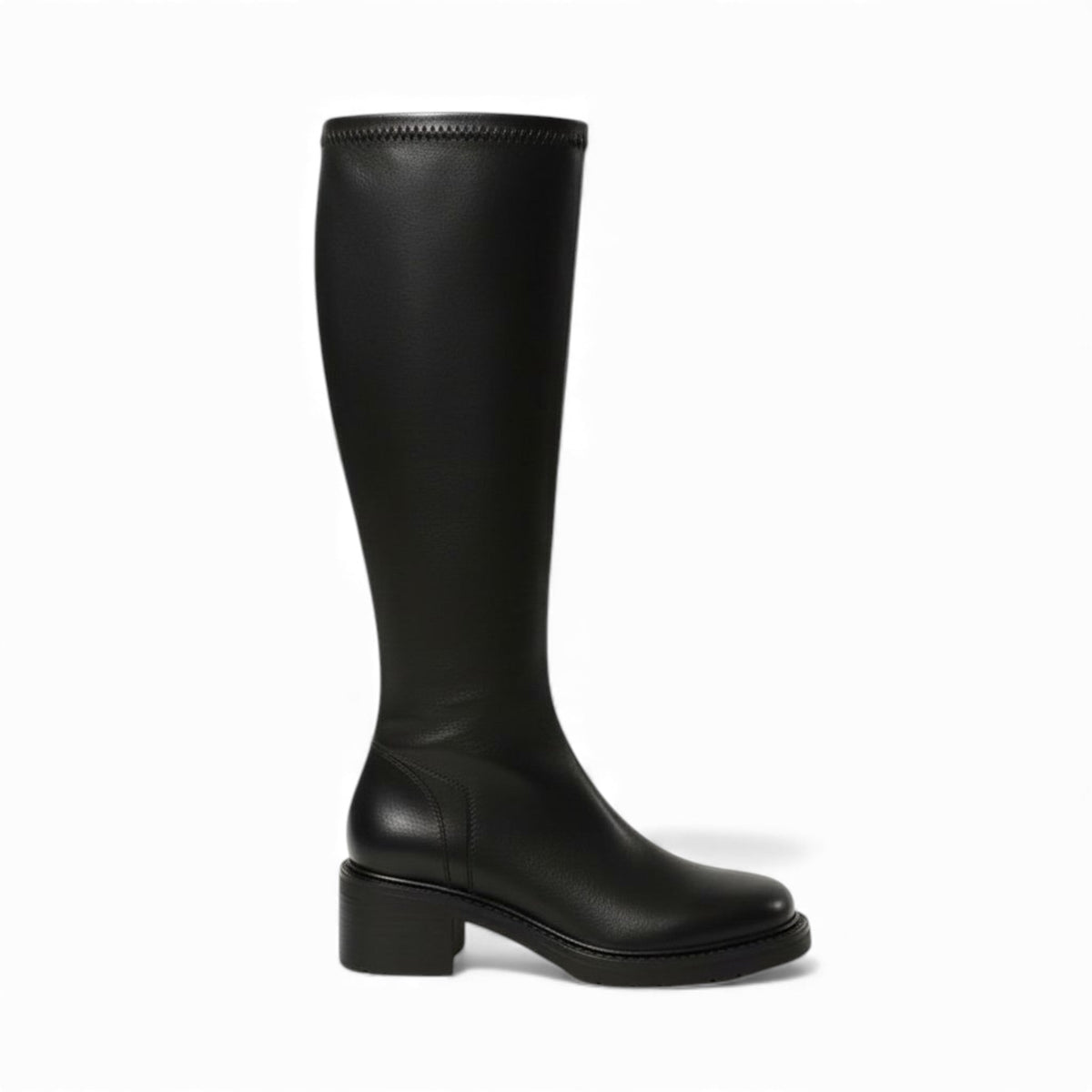 Kitry - Botas de Montar de Tendencia de Tacón Grueso para Mujer