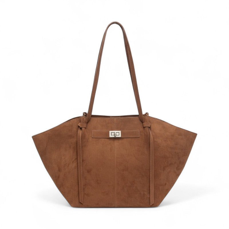 ARYS – Bolso de Mano de Ante Elegante Gran Capacidad - OSMARA Fashion - vista 2