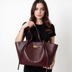 ARYS – Bolso de Mano de Cuero Elegante Gran Capacidad - OSMARA Fashion - vista 9