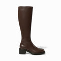 Kitry - Botas de Montar de Tendencia de Tacón Grueso para Mujer