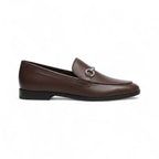 Hivy - Mocasines Mujer Flexible Detalle de Bocado Plateado