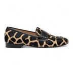 Ella - Mocasín Estilo Leopardo Flexible