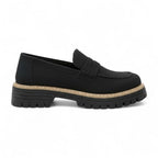 Savyne - Mocasín Mujer de Ante Elegante con Acabado Bicolor