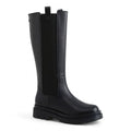 Arva - Botas de montar mujer negras suela Gruesa Chic