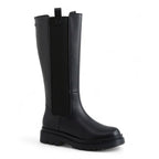 Arva - Botas de montar mujer negras suela Gruesa Chic