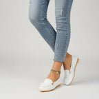 Iris - Mocasines Mujer Flexible Antideslizante Y Detalles Hebilla Chic