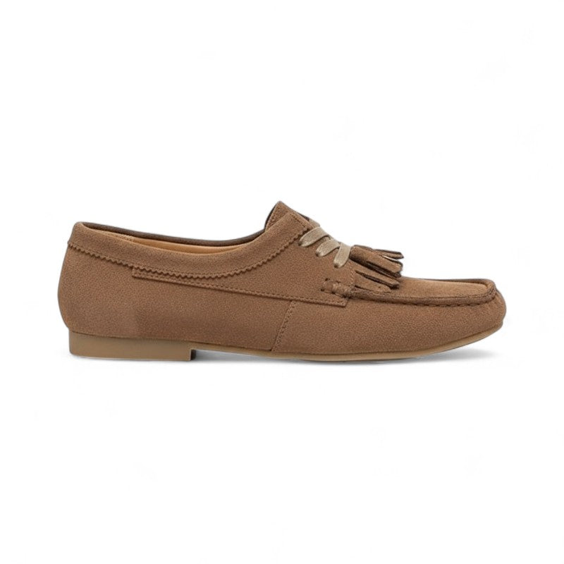 Thelma - Mocasín de Flexible de Ante Sintético