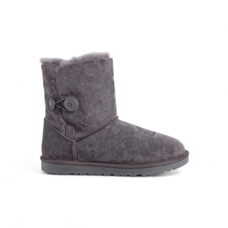 Alva - Botas Forradas Bajas de Piel Auténtico para Mujer
