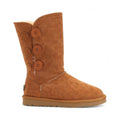 Juliana - Botas Forradas Media- Altas Mujer de Piel Auténtico