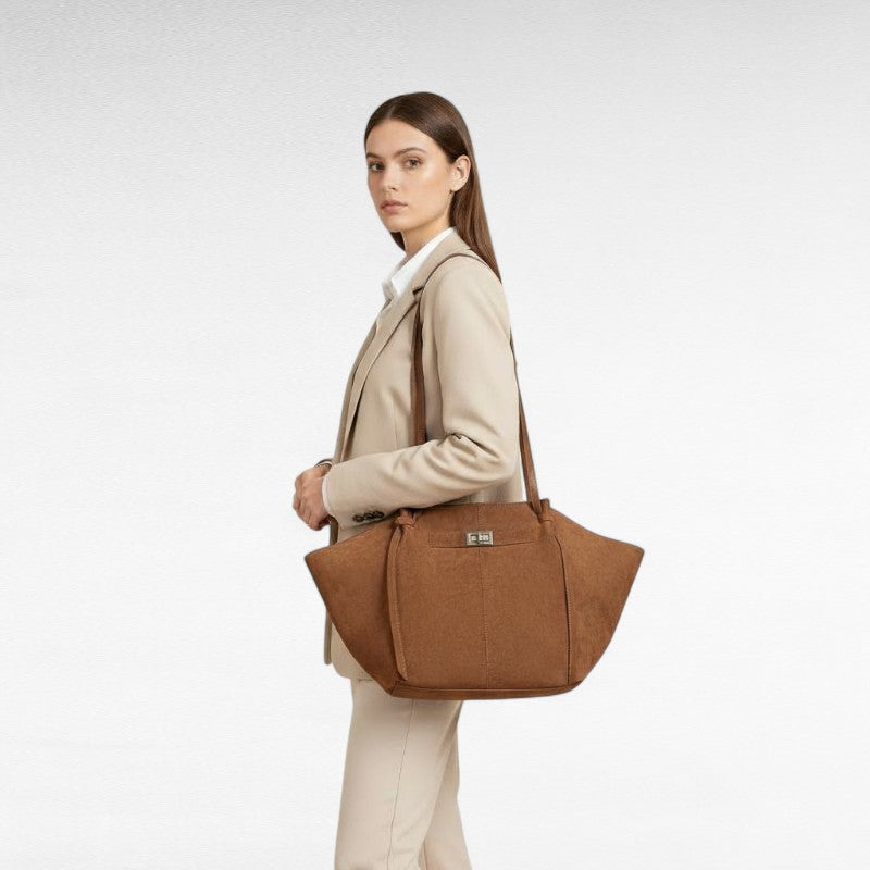 ARYS – Bolso de Mano de Ante Elegante Gran Capacidad - OSMARA Fashion - vista 5