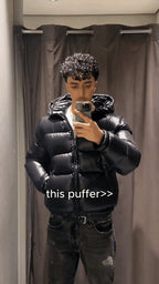 Plumífero para hombre Sean – Chaqueta de invierno ultracálida y cortavientos, estilo urbano moderno