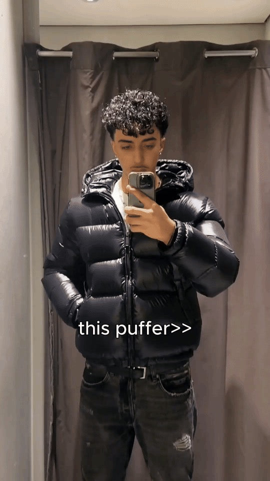 Plumífero para hombre Sean – Chaqueta de invierno ultracálida y cortavientos, estilo urbano moderno