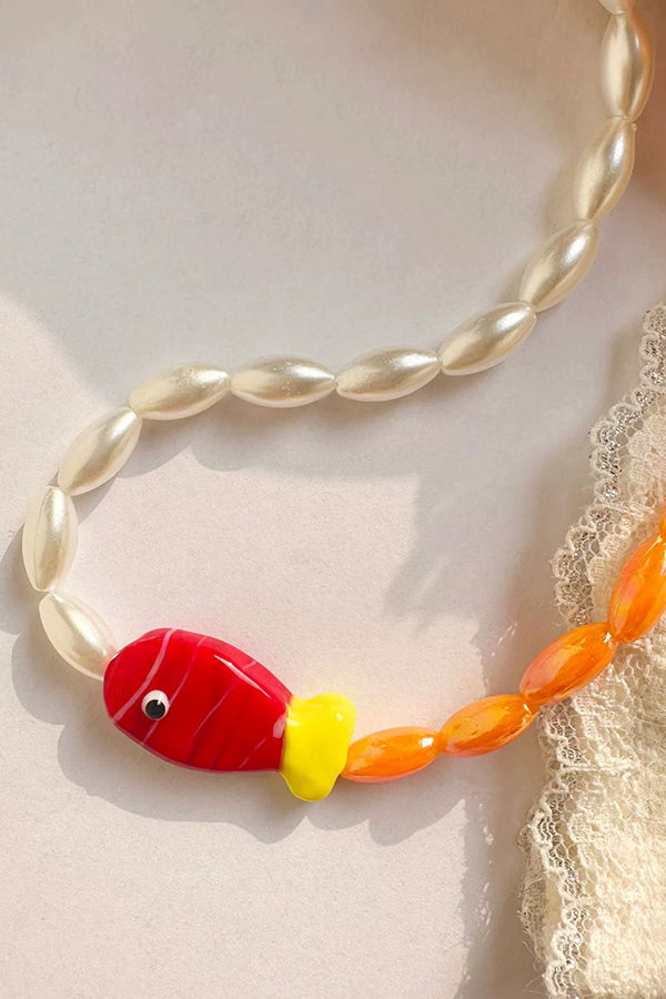 Collar de Pez Payaso con Lunares