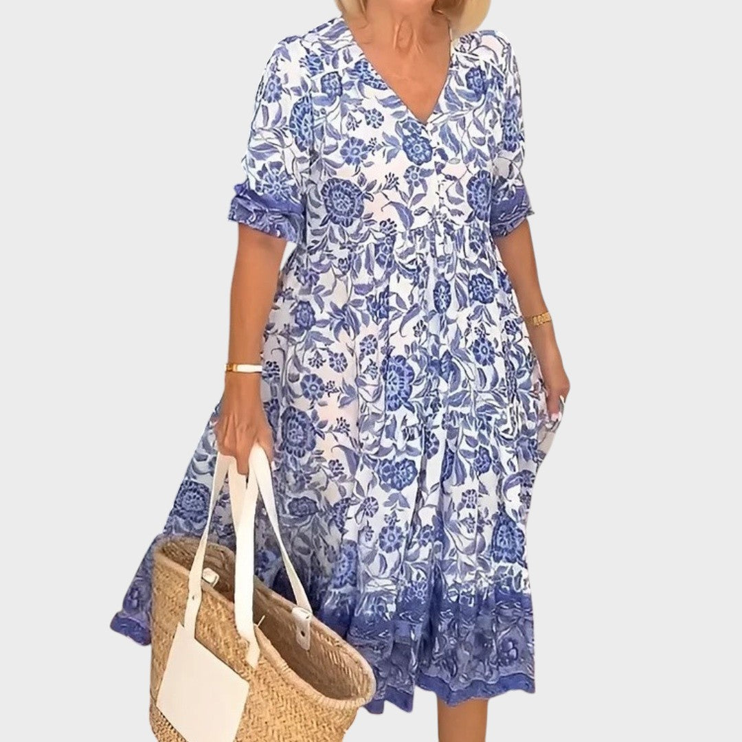 Lia | Elegant Floral Dress