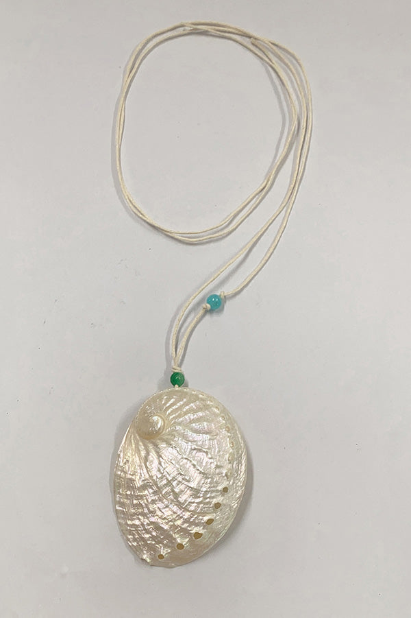 Collar de Concha Natural Estilo Océano
