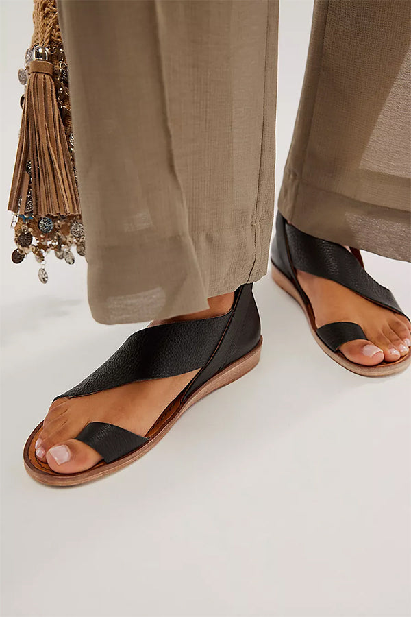 Sandalias de Playa Retro con Borlas Estilo Romano