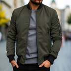 Chaqueta Bomber para Hombre - Estilo, Confort y Protección