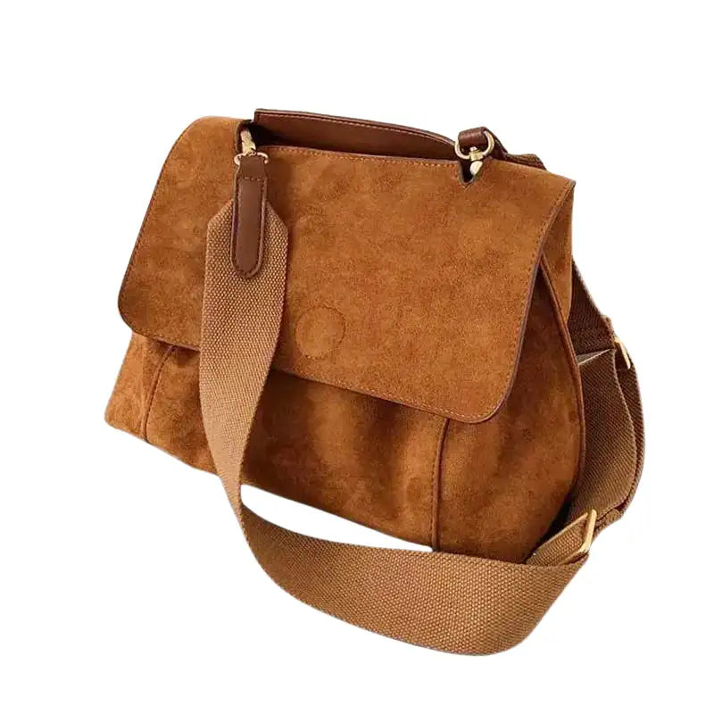 FABIOLA - Bolso Bandolera de Ante
