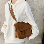 FABIOLA - Bolso Bandolera de Ante
