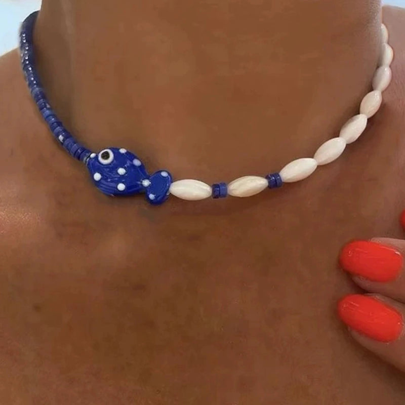 Collar de Pez Payaso con Lunares