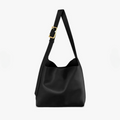 JACQUELINE - Bolso Capazo Bandolera Grande de Piel