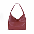 MEYA - Bolso Grande de Tendencia en Cuero Rojo