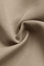 Gabardina media Annie con detalle de cuadros