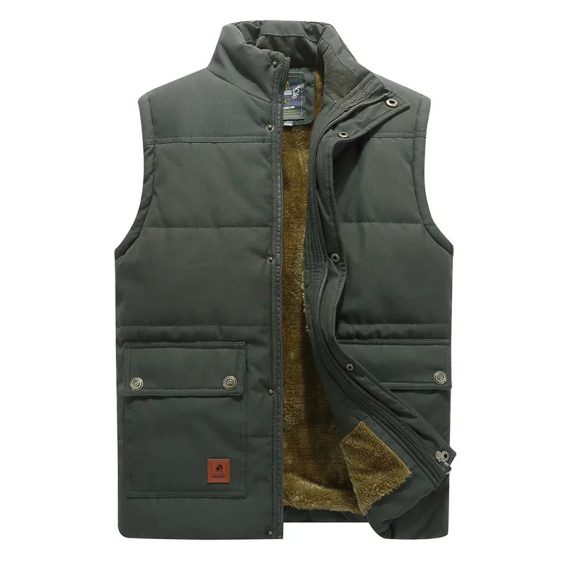 Chaleco sin mangas elegante hombre - Estilo y Confort