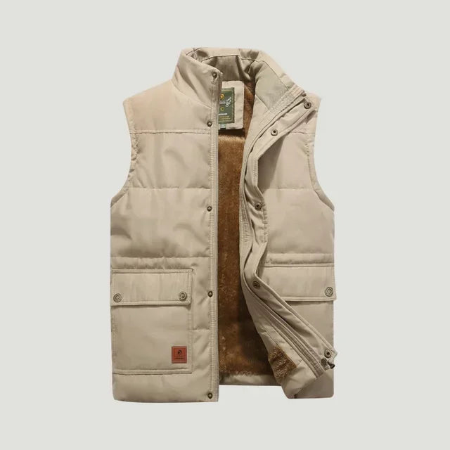 Chaleco sin mangas elegante hombre - Estilo y Confort