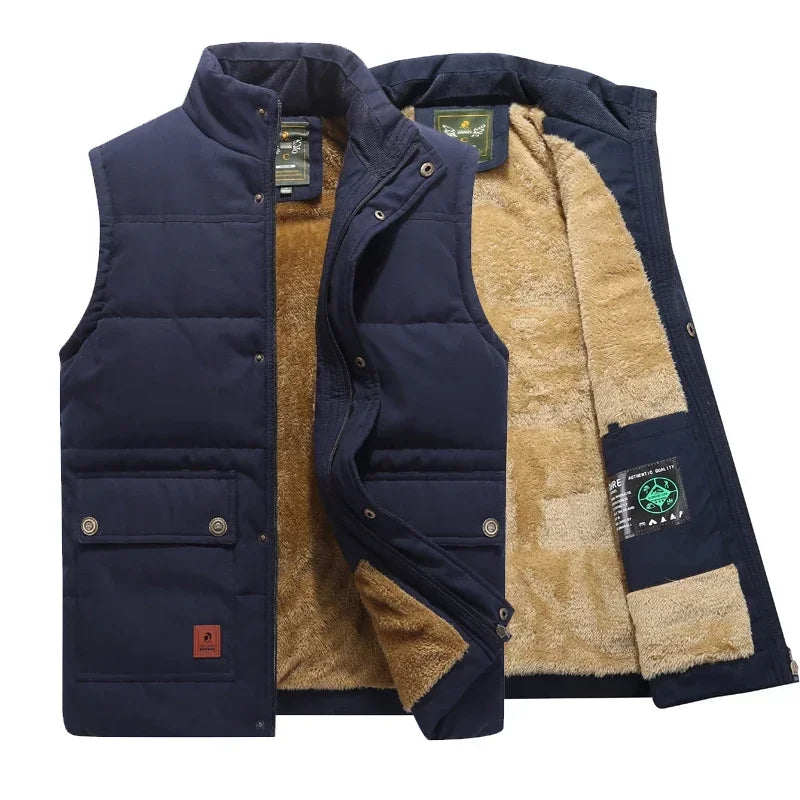 Chaleco sin mangas elegante hombre - Estilo y Confort