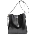 GIULIA - Rigid Leather Basket Bag